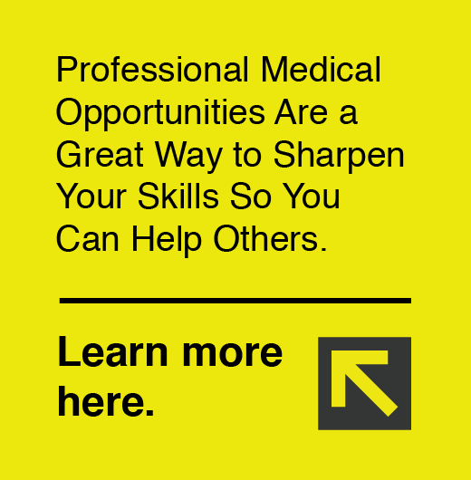 Professional Medical Opportunities
